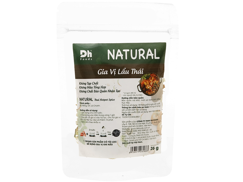 Gia vị nấu lẩu Thái (26g)
